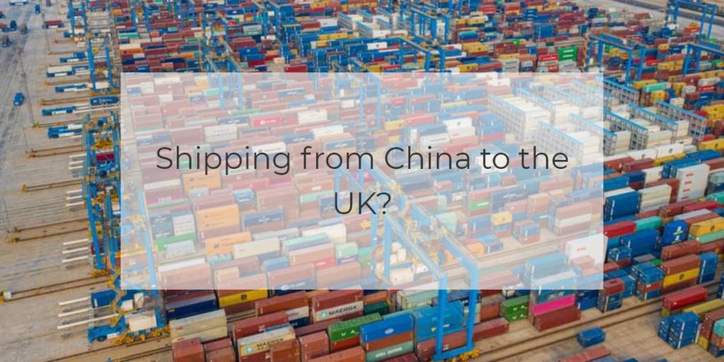 Shipping From China To The UK