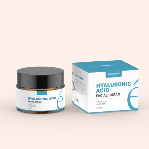 Hyaluronic acid face cream